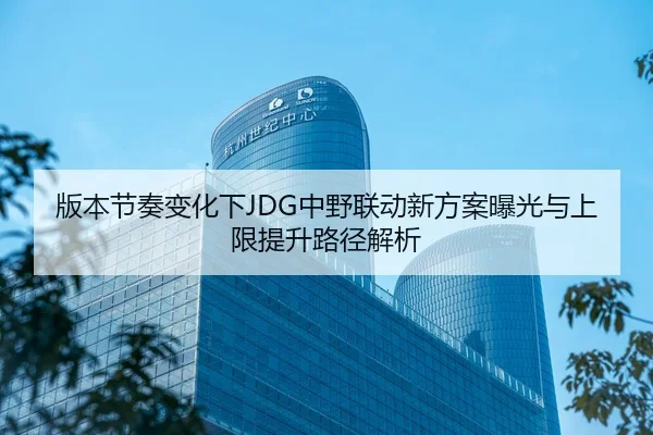 版本节奏变化下JDG中野联动新方案曝光与上限提升路径解析